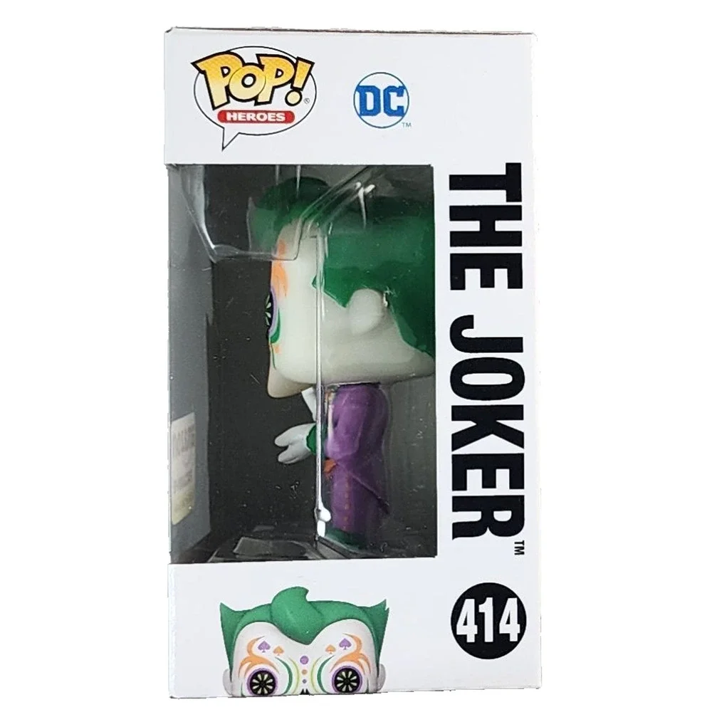 Funko Pop! Vinyl: The Joker DC Super Heroes Dia de Los Muertos #414 Figure New